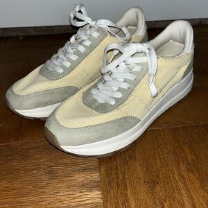 H&M yellow sneakers
